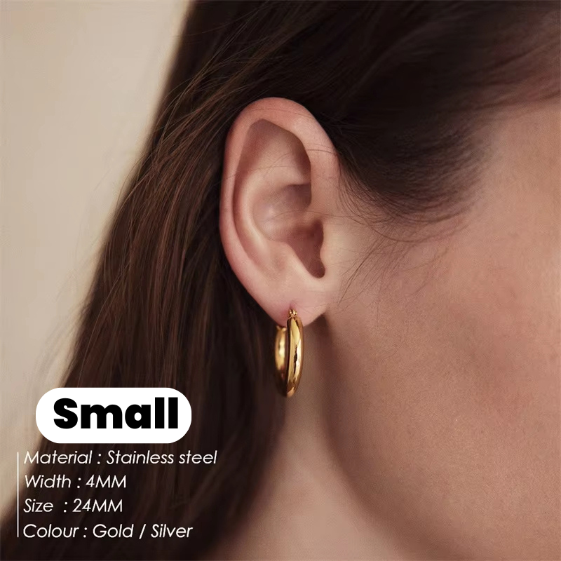 Lightweight Hoop Earrings