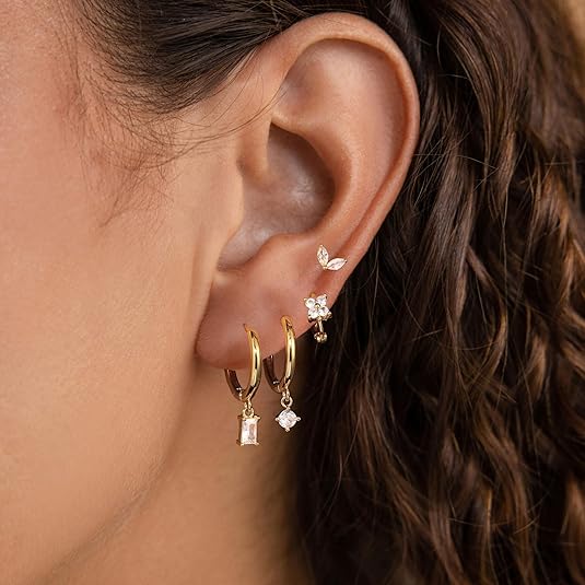 Aurora Hoops & Studs Earring Set
