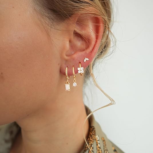 Aurora Hoops & Studs Earring Set
