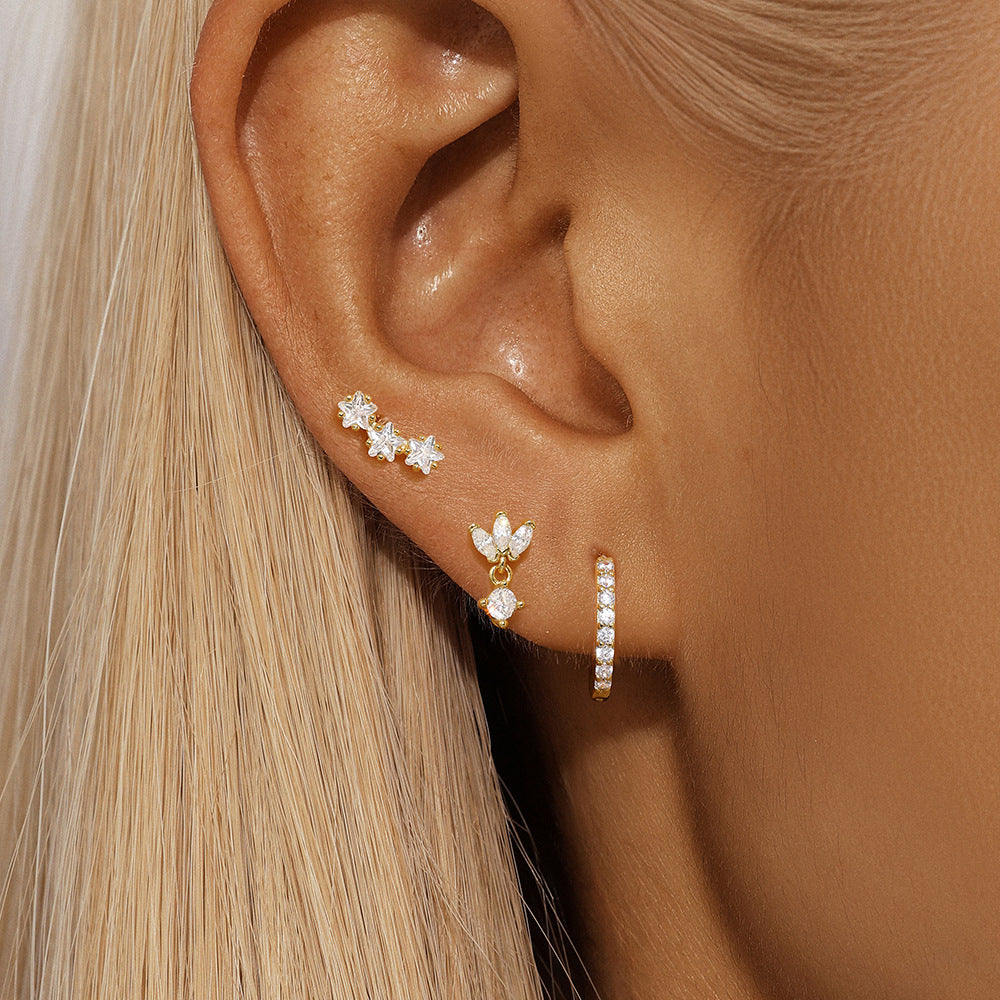 Lustre Earring Set