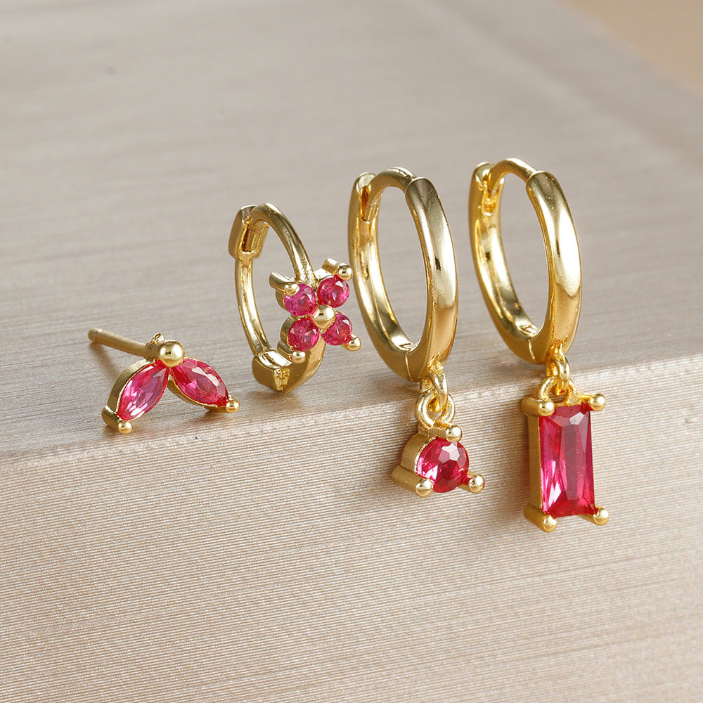 Aurora Hoops & Studs Earring Set