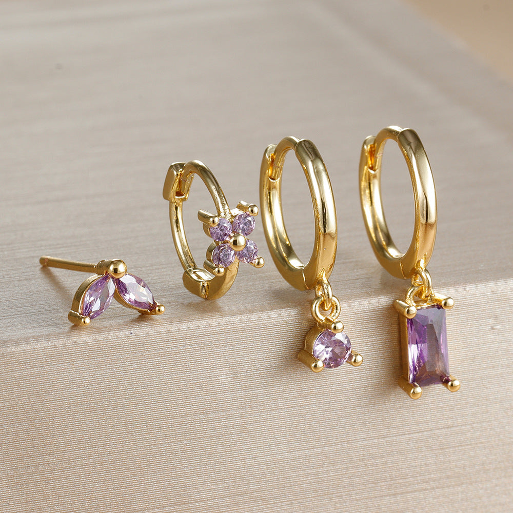 Aurora Hoops & Studs Earring Set