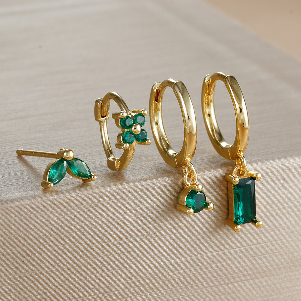 Aurora Hoops & Studs Earring Set