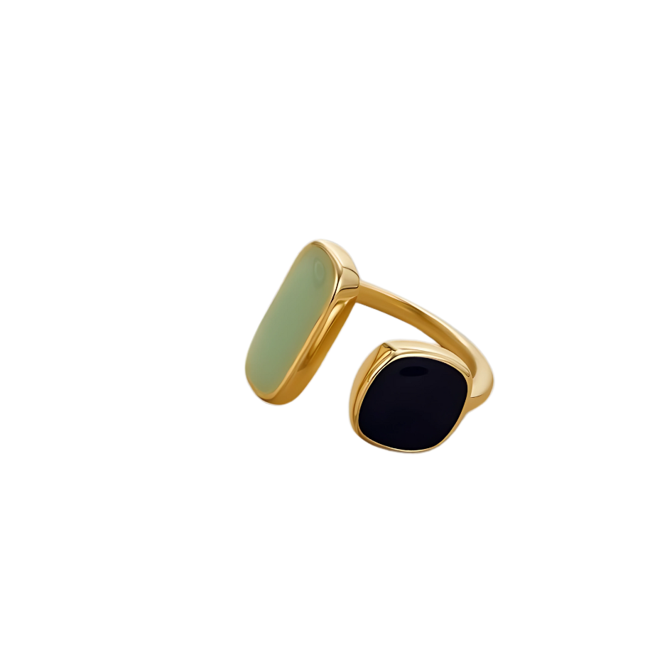 18K Gold Aquamarine Ring