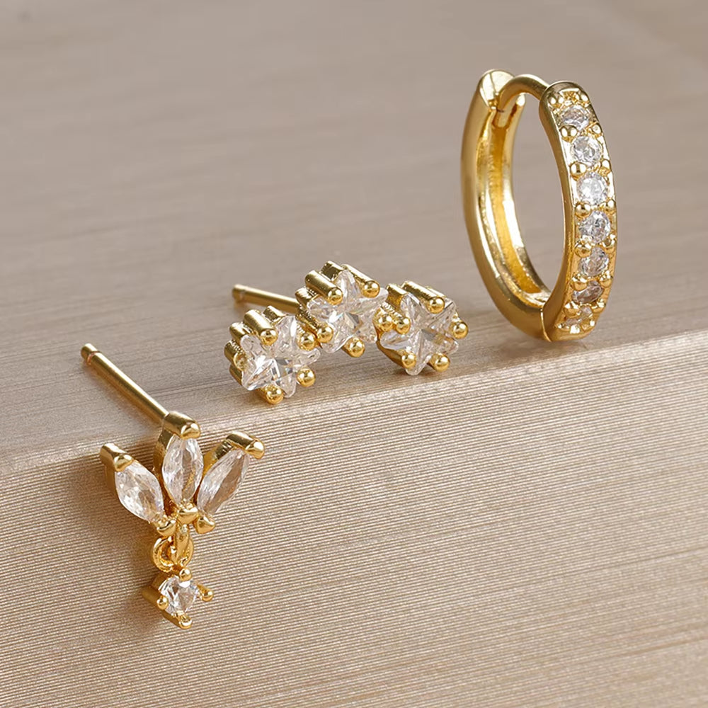 Lustre Earring Set