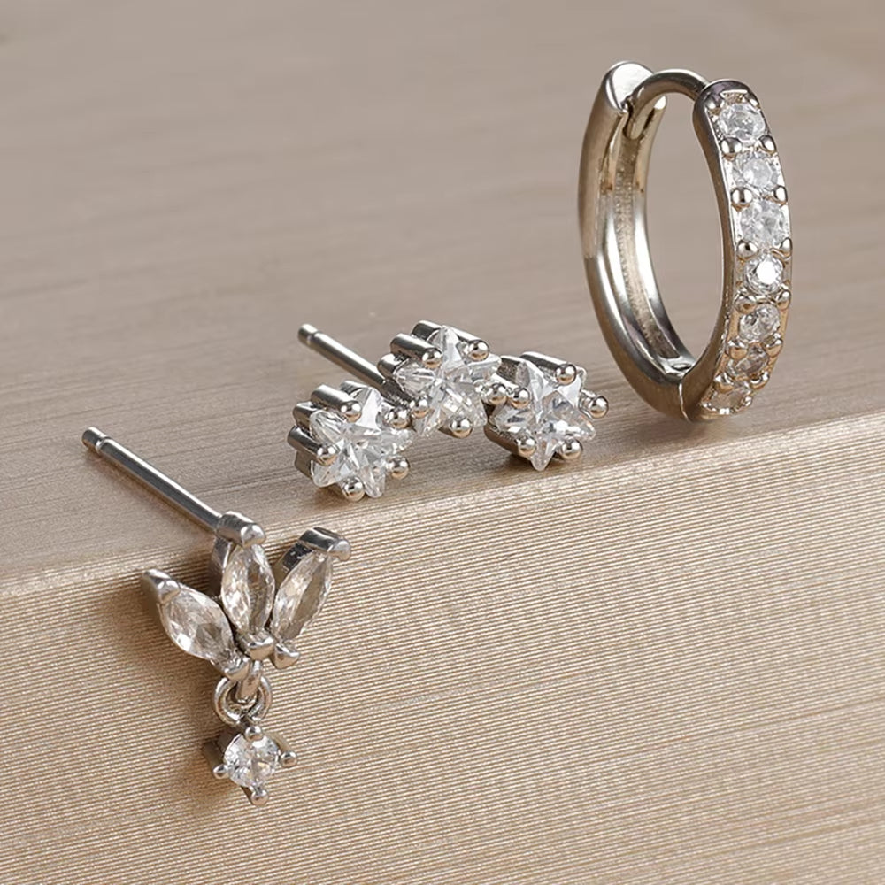 Lustre Earring Set