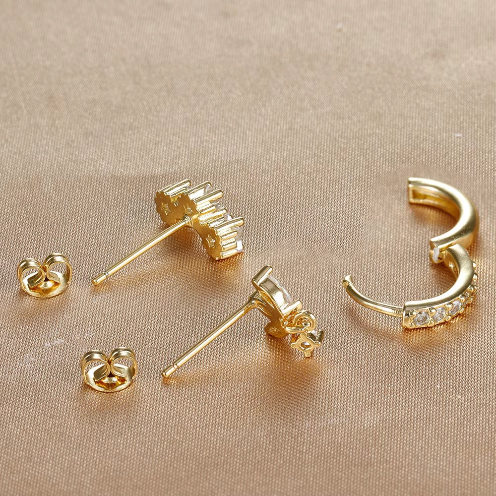 Lustre Earring Set