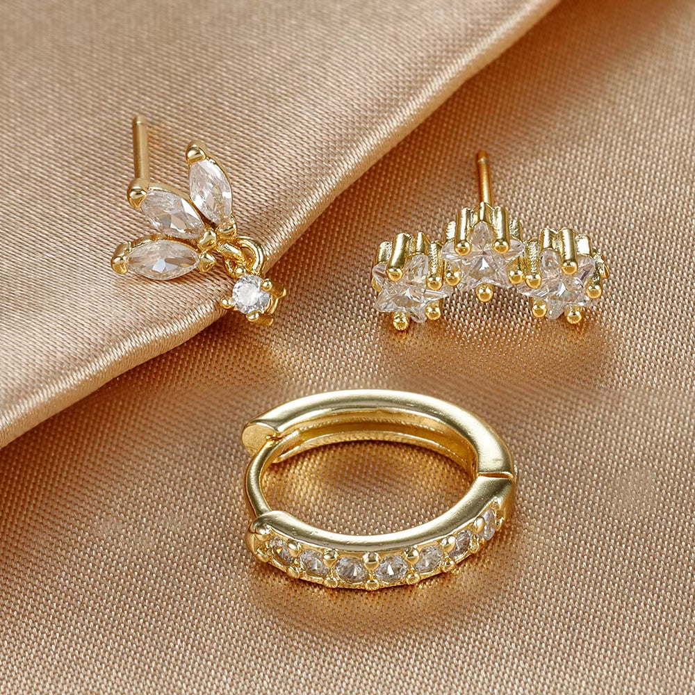 Lustre Earring Set