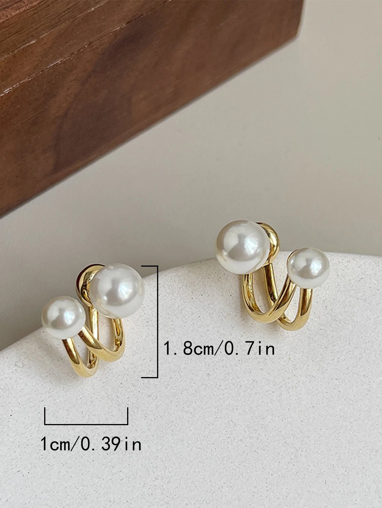 Pearl Swirl Earrings