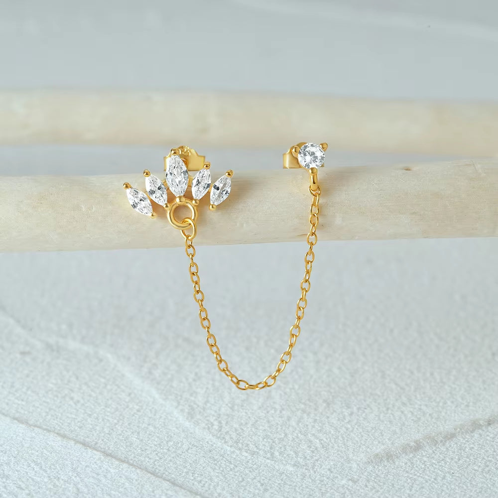Crystal Sparkle Earring Set
