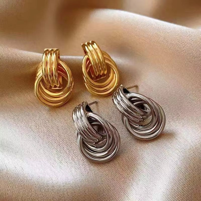 Layered Hoop Earrings