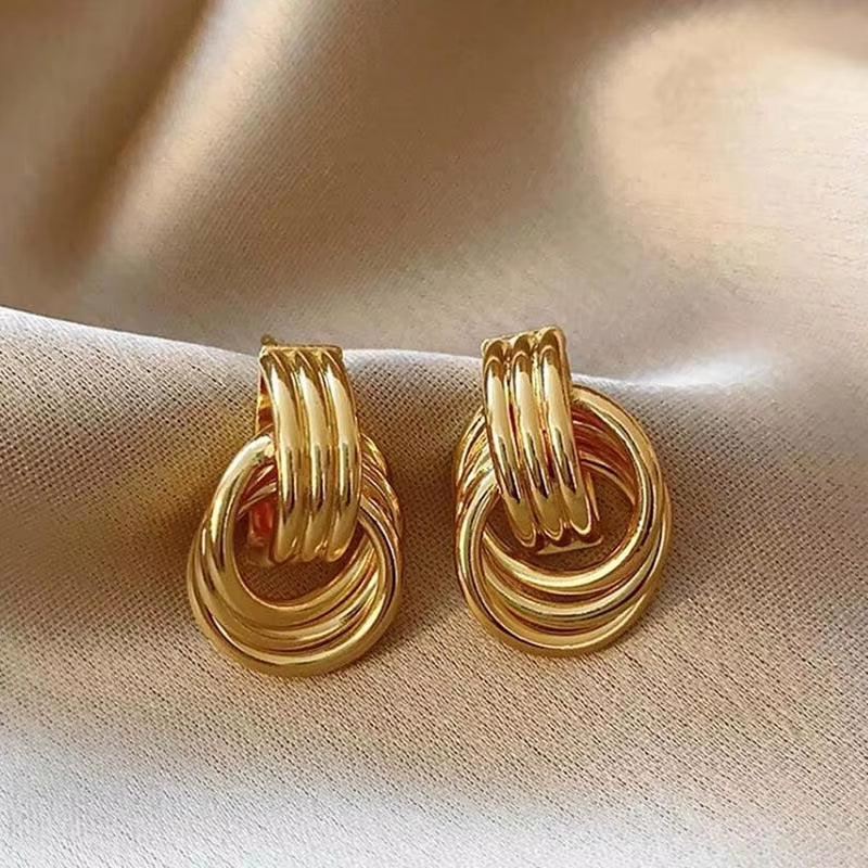 Layered Hoop Earrings