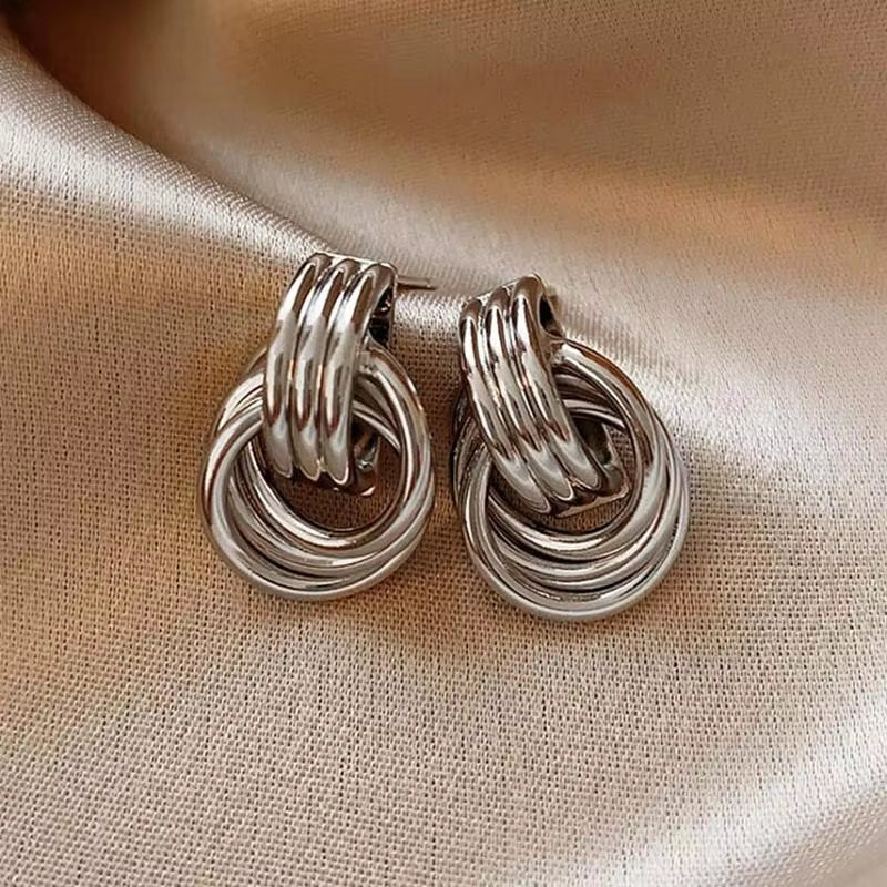 Layered Hoop Earrings