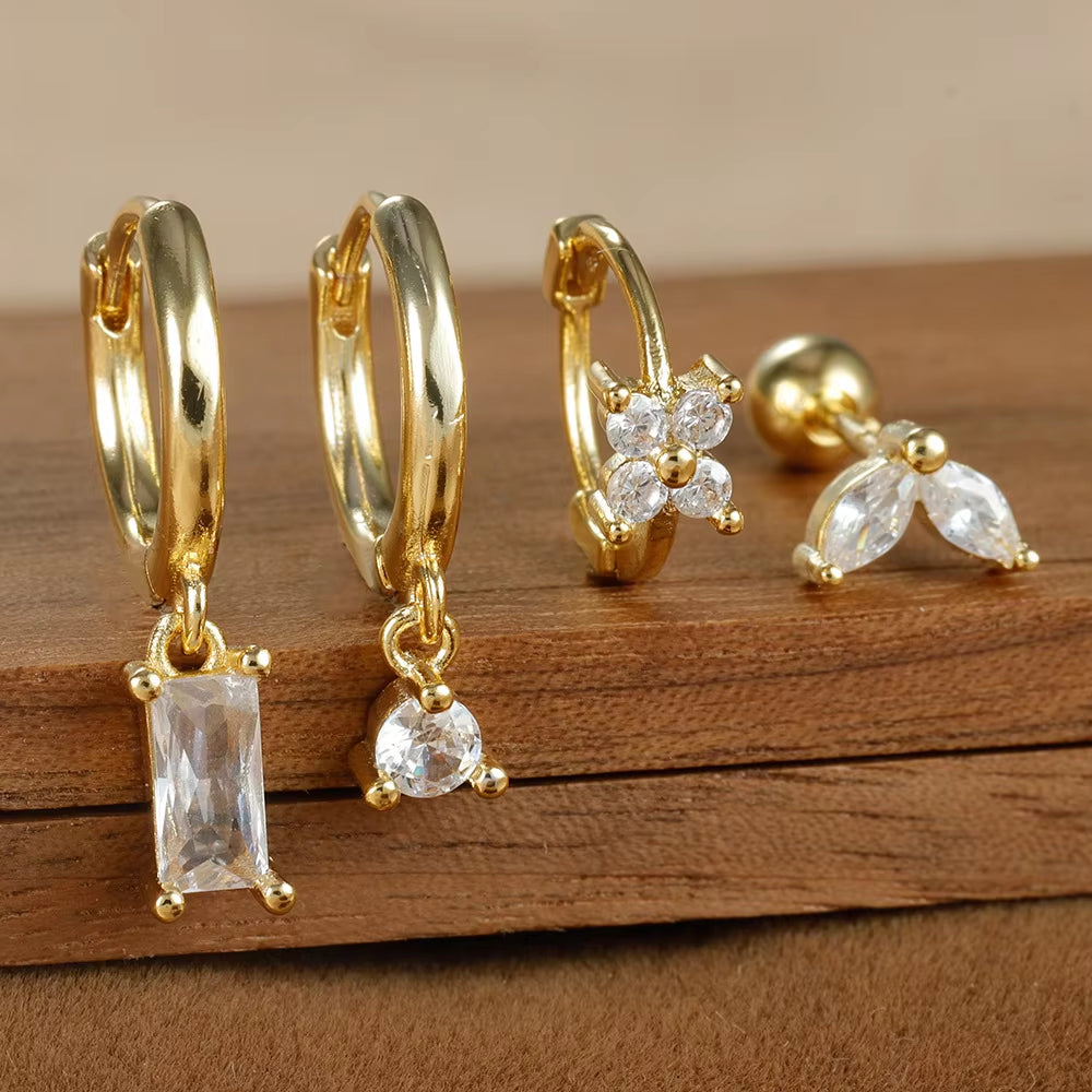 Aurora Hoops & Studs Earring Set
