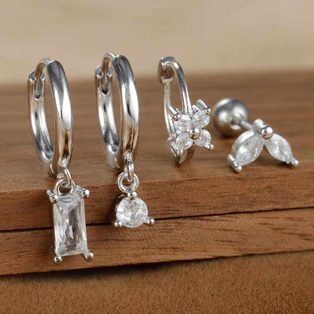 Aurora Hoops & Studs Earring Set