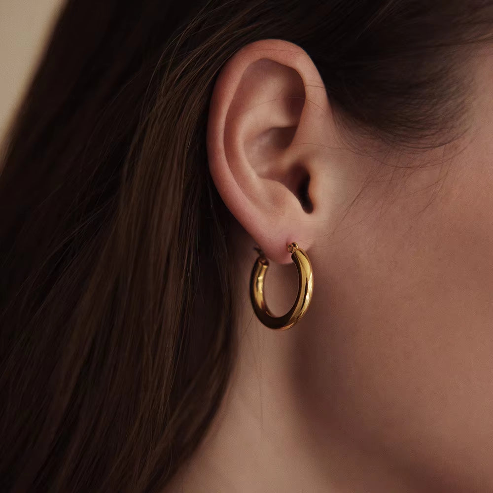 Lightweight Hoop Earrings