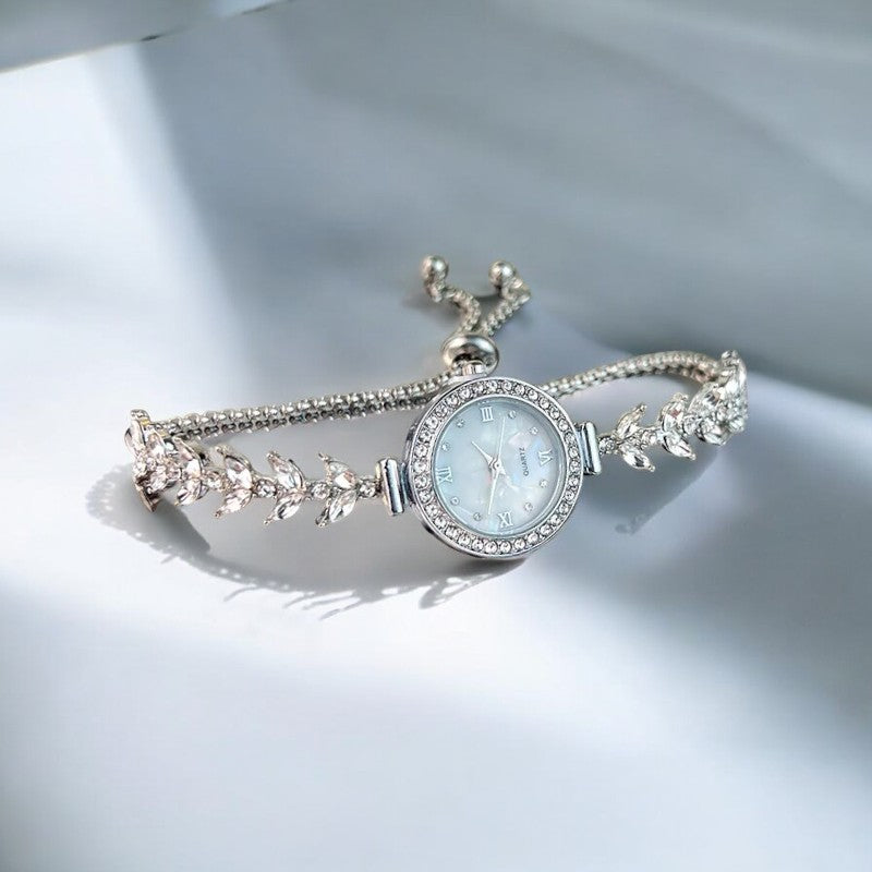 Crystal Bracelet Watch