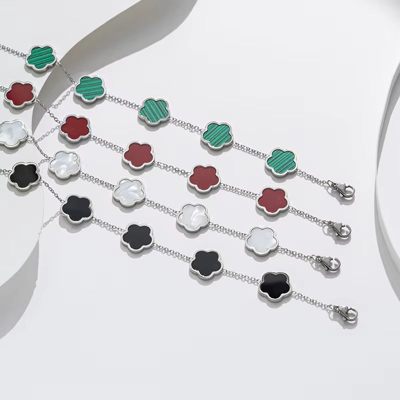 Silver Clove Bracelet