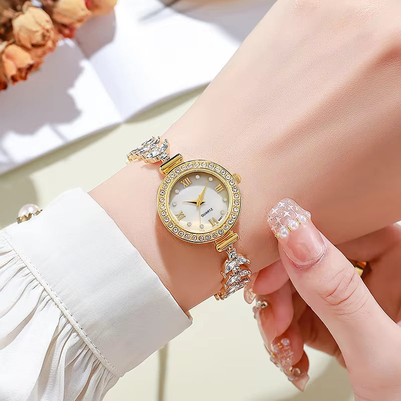Crystal Bracelet Watch