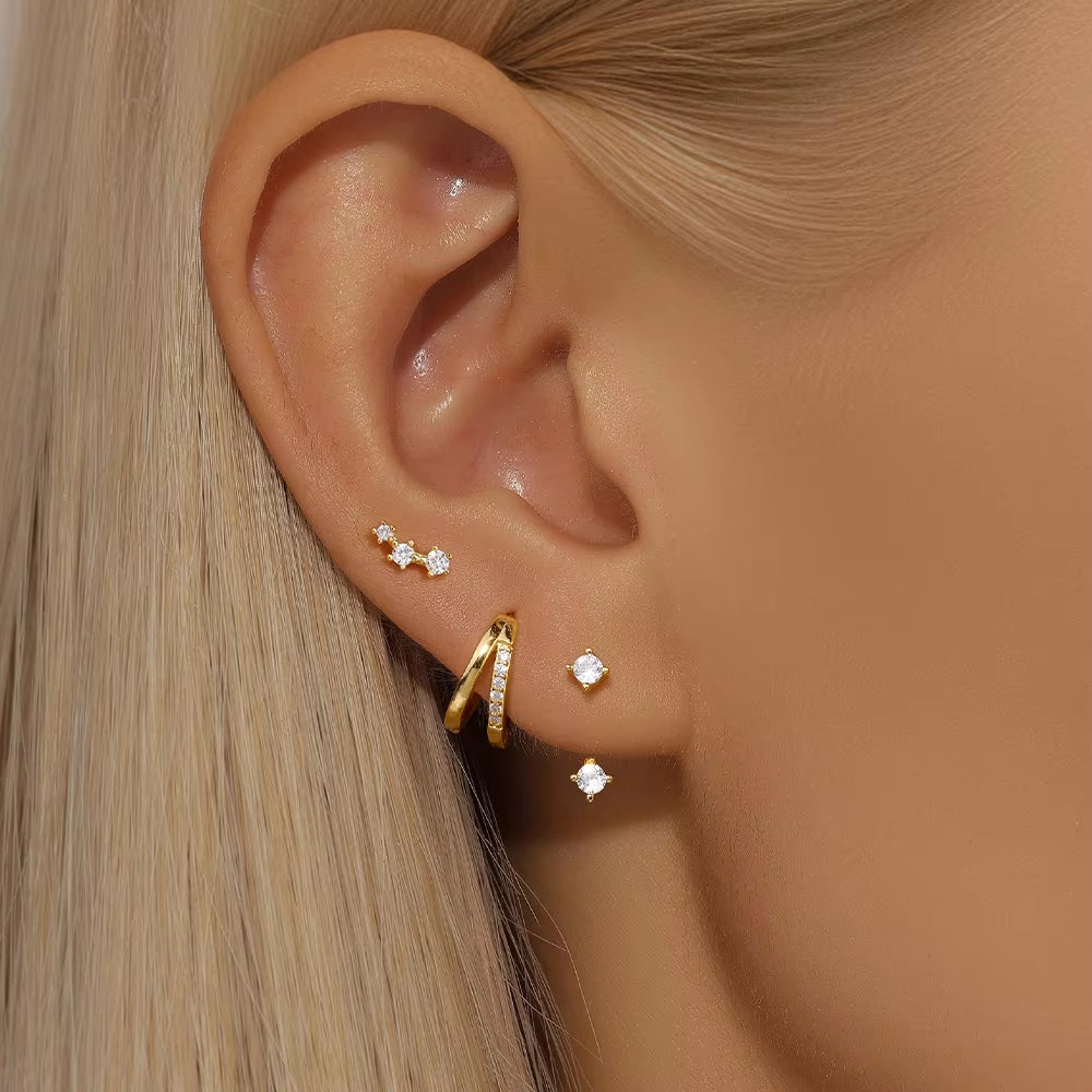 3 Piece Earrings Set