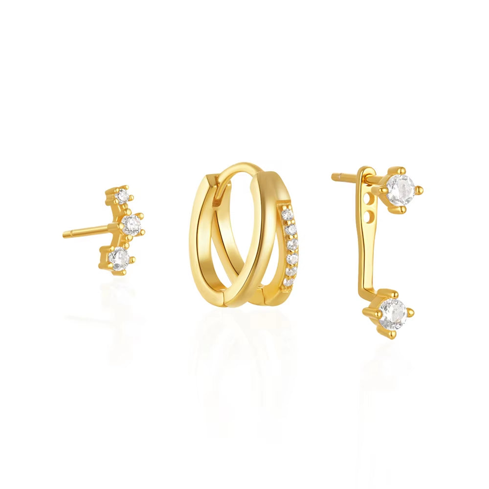 3 Piece Earrings Set