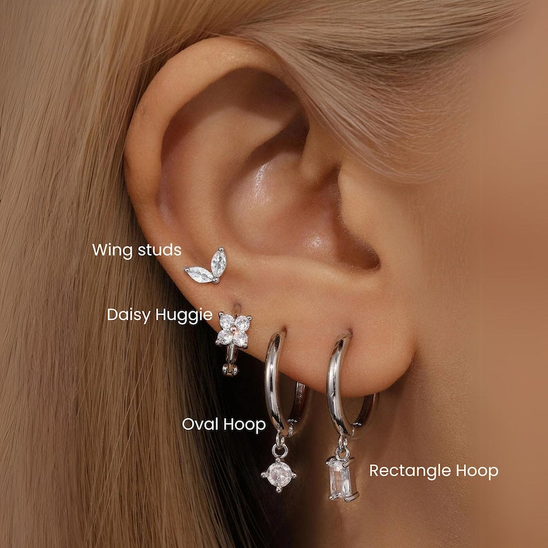 Aurora Hoops & Studs Earring Set