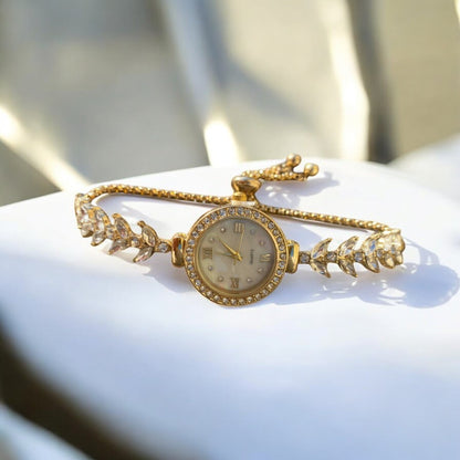 Crystal Bracelet Watch