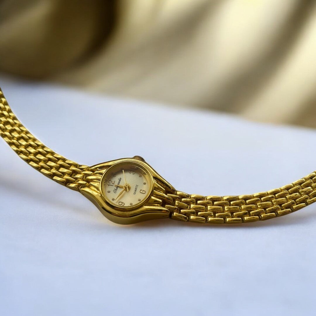 Soleil Vintage Gold Watch