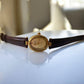 Vintage Brown Leather Watch