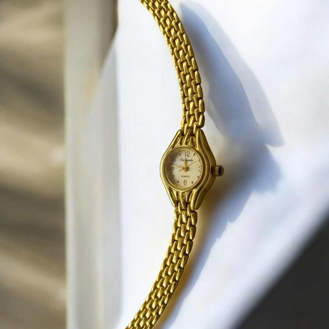 Soleil Vintage Gold Watch