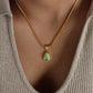 18K Gold Waterdrop Necklace