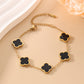 18K Clover Bracelet