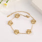 18K Clover Bracelet