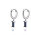 Gold Silver Huggies Dangle Hoop Earrings