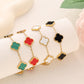 18K Clover Bracelet