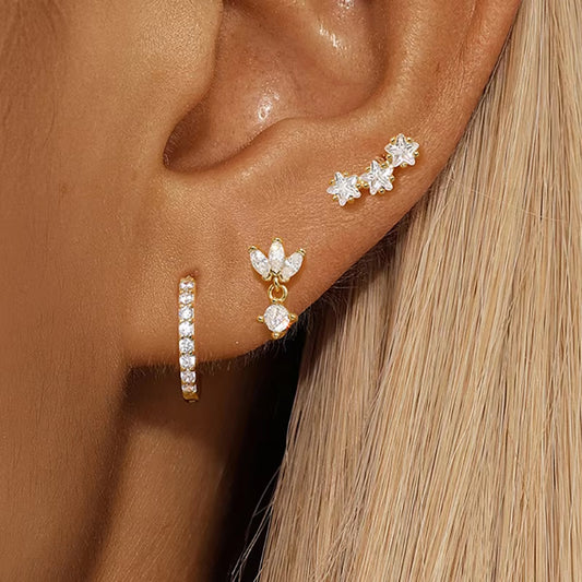 Lustre Earring Set
