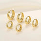 3 Piece Royal Hoop Earring Set