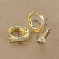3 Piece Pure Hoop Star Earring Set