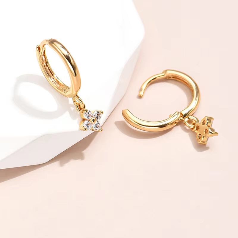 2 Piece Clove Earring Set
