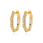 Polygon Sparkle Earrings