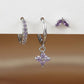 18K Gold Multicolor Earring Set