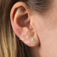 Flower Stud Earrings Set