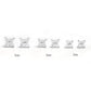 Flower Stud Earrings Set