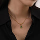 18K Gold Waterdrop Necklace