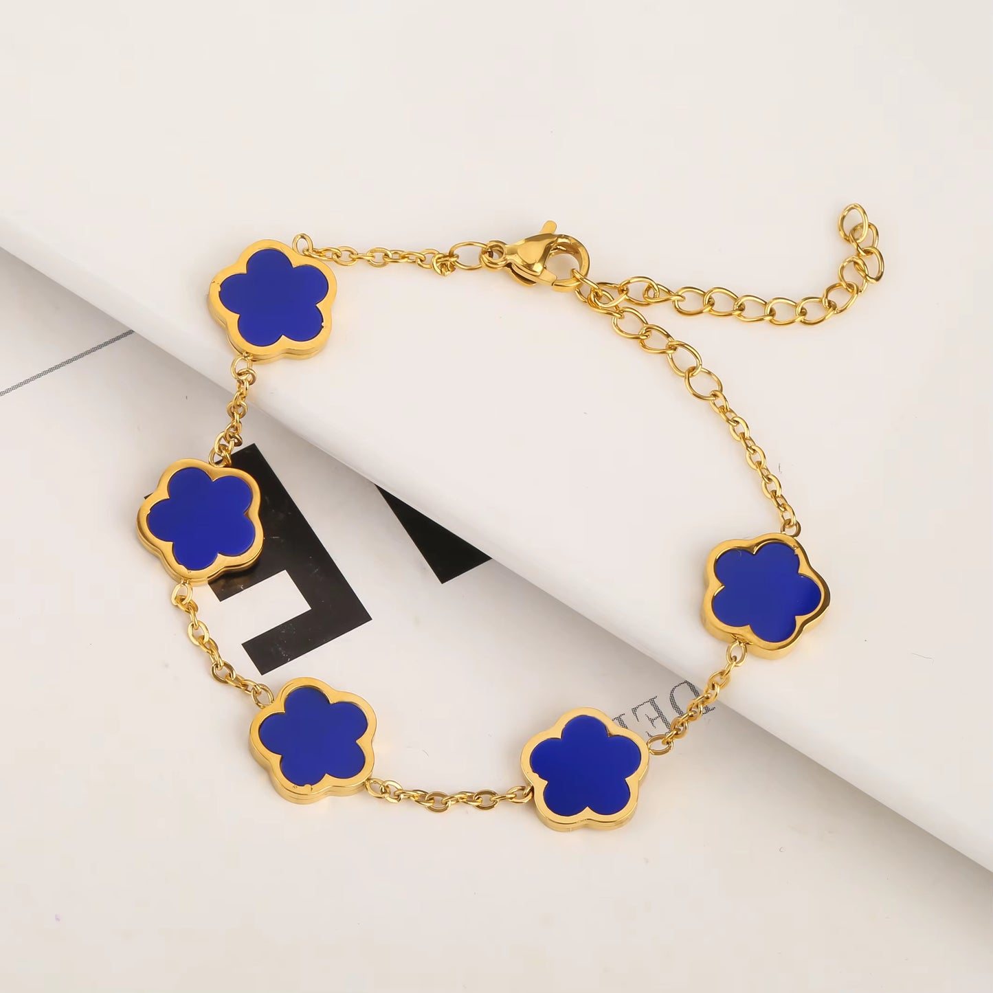 18K Clover Bracelet