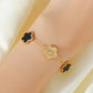 18K Clover Bracelet