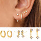 3 Piece Dainty Earring Set