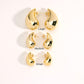 18K Teardrop Gold Earrings