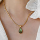 18K Gold Waterdrop Necklace